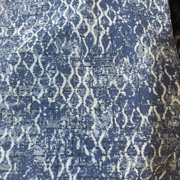 Maggie Barnes Animal Print Sweater 14W Blue Boho Aztec Western Retro 80s Chic - Picture 4 of 9